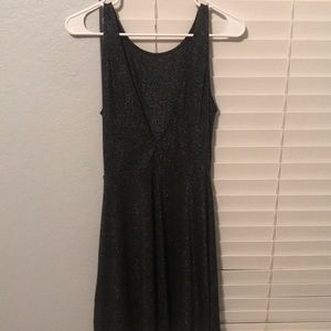 Black dress glitter short Prom